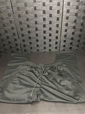 Men's Black Active Drawstring Pants